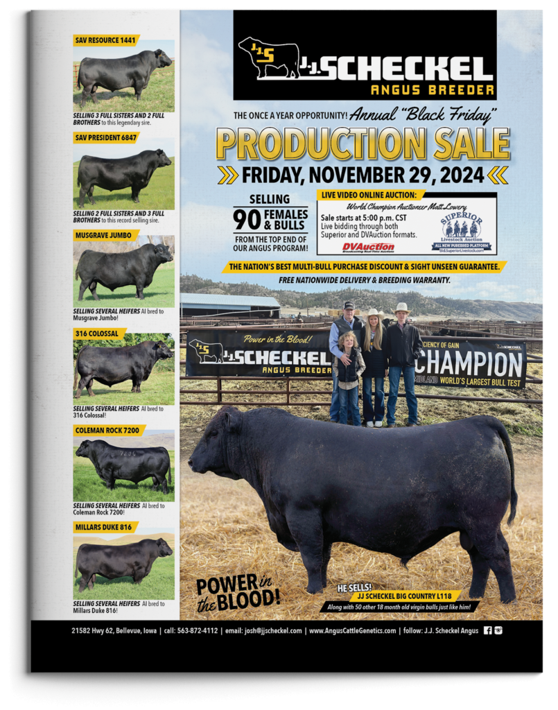 2024 Production Sale Catalog J.J. Scheckel Angus